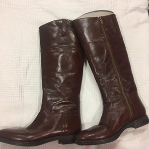 NWOT leather knee-high boots 8.5